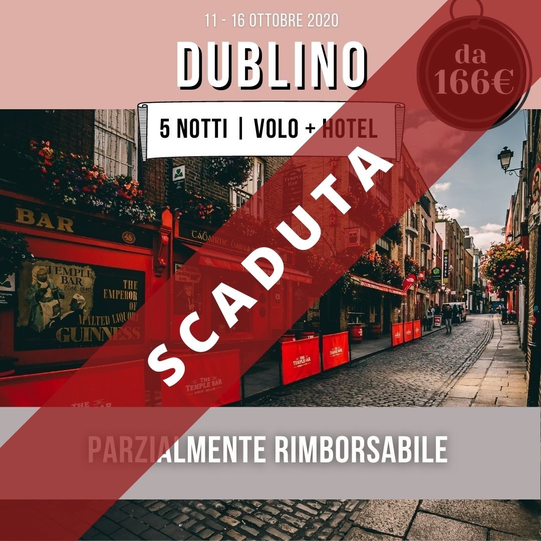 Dublino offerta volo + hotel